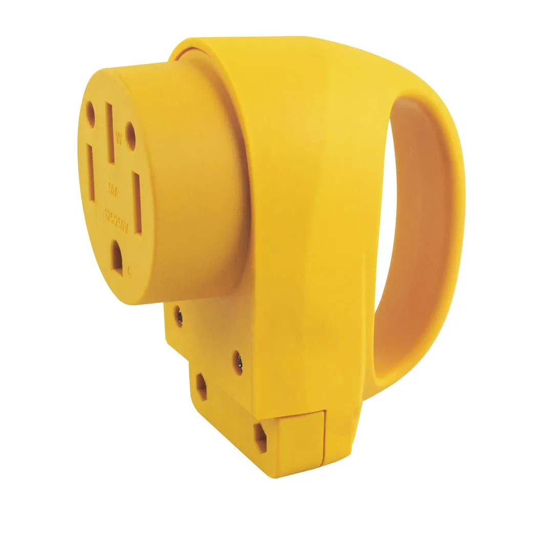 50FCRV – MARINCO Power Cord Plug End, Replacement Plug For Marinco 6 Gauge Wires 50 Amp Female Ends With Plug Head Ha...